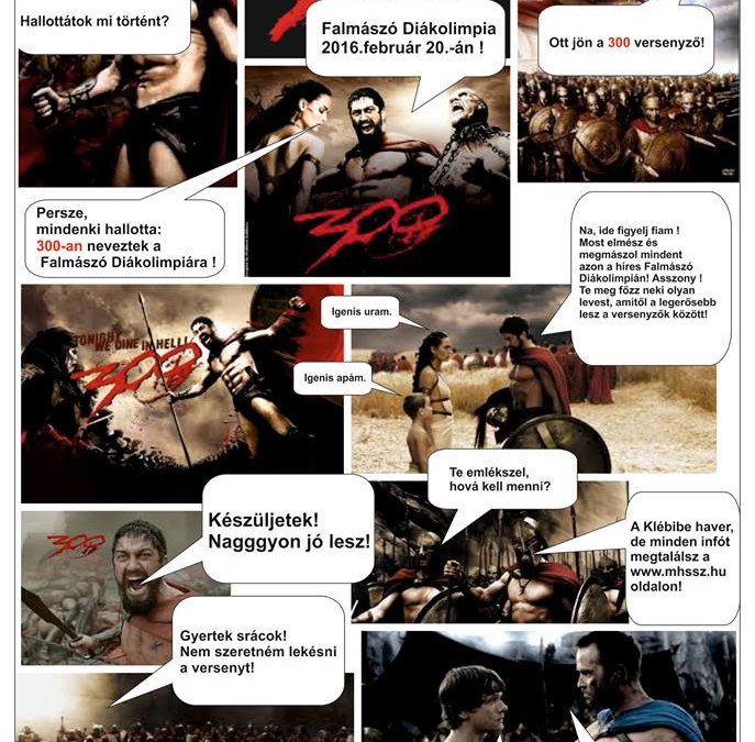 Diákolimpia fontos infók!