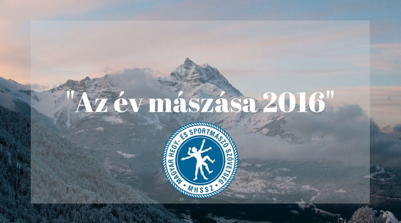 “Az év mászása 2016” pályázat