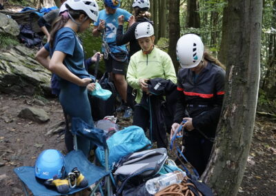 Erasmus plus nemzetközi ifjúsági sziklamászó tábor Kalamárka 2021